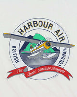 Vintage 1993 Harbour Air British Columbia Heavyweight Single Stitch Made In Canada Crewneck T-Shirt - XL