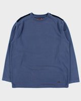 Vintage Y2K 00s Point Zero Heavyweight Long Sleeve Crewneck T-Shirt - L