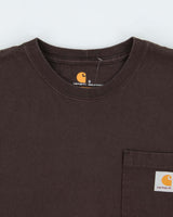 Vintage Carhartt Heavyweight Canada Relaxed Fit Long Sleeve Crewneck T-Shirt - S