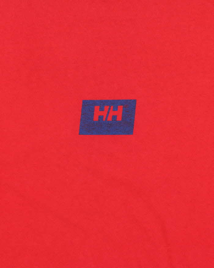 Vintage 1990s Helly Hansen Heavyweight Centre Logo Crewneck T-Shirt - XL