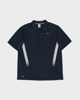 Vintage Y2K 00s Nike Fit Dry 3M Short Sleeve Polo Shirt - XL