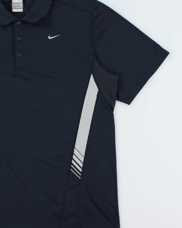 Vintage Y2K 00s Nike Fit Dry 3M Short Sleeve Polo Shirt - XL