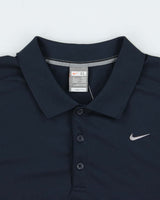 Vintage Y2K 00s Nike Fit Dry 3M Short Sleeve Polo Shirt - XL