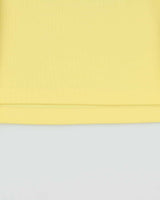 Vintage 1970s Sears Butter Yellow Short Sleeve Pocket Polo Shirt - M