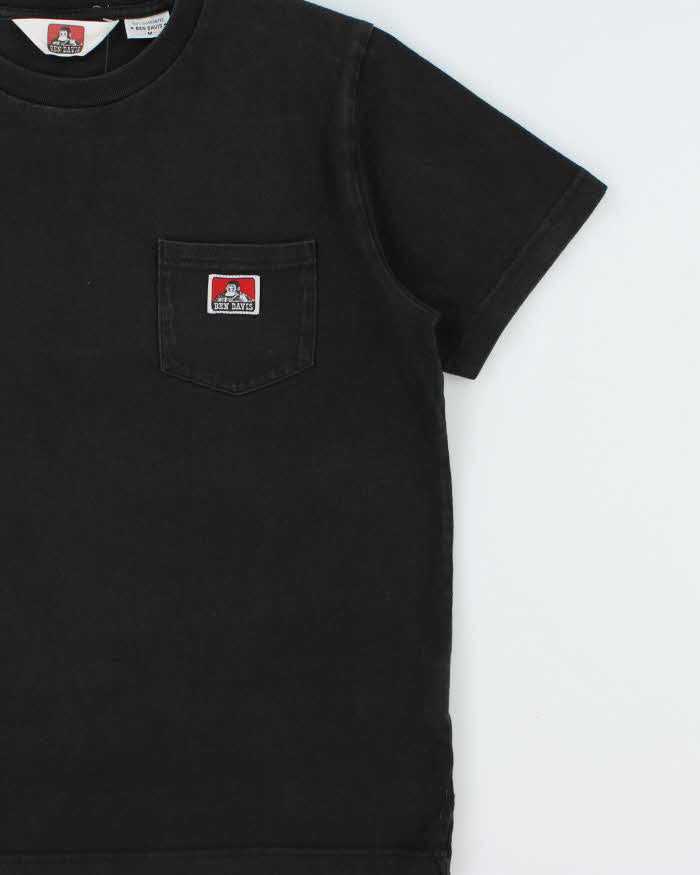 Vintage Ben Davis Heavyweight Boxy Crewneck Pocket T-Shirt - M