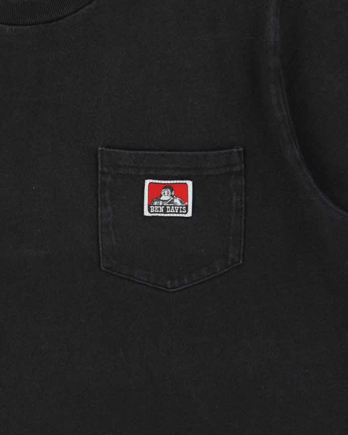 Vintage Ben Davis Heavyweight Boxy Crewneck Pocket T-Shirt - M