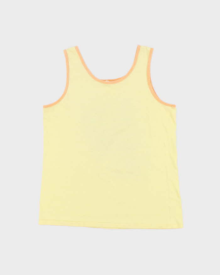 Vintage 1980s Waimea Bay Hawaii Single Stitch Made In USATank Top Vest - L