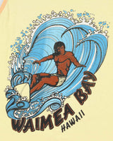 Vintage 1980s Waimea Bay Hawaii Single Stitch Made In USATank Top Vest - L