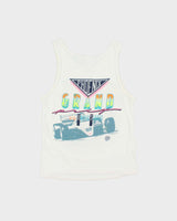 Vintage 1989 K.Telfer Phoenix Arizona Grand Prix Single Stitch Made In USA Tank Top Vest - M