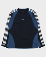 Vintage Y2K 00s Adidas Climacool 3m Centre Logo Long Sleeve Technical T-Shirt - L