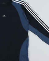 Vintage Y2K 00s Adidas Climacool 3m Centre Logo Long Sleeve Technical T-Shirt - L