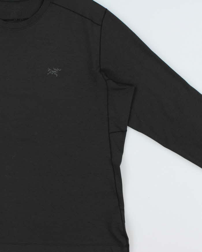 2020 Arc'teryx Motus AR Marl Grey Long Sleeve Technical T-Shirt - XL