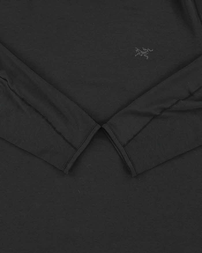 2020 Arc'teryx Motus AR Marl Grey Long Sleeve Technical T-Shirt - XL