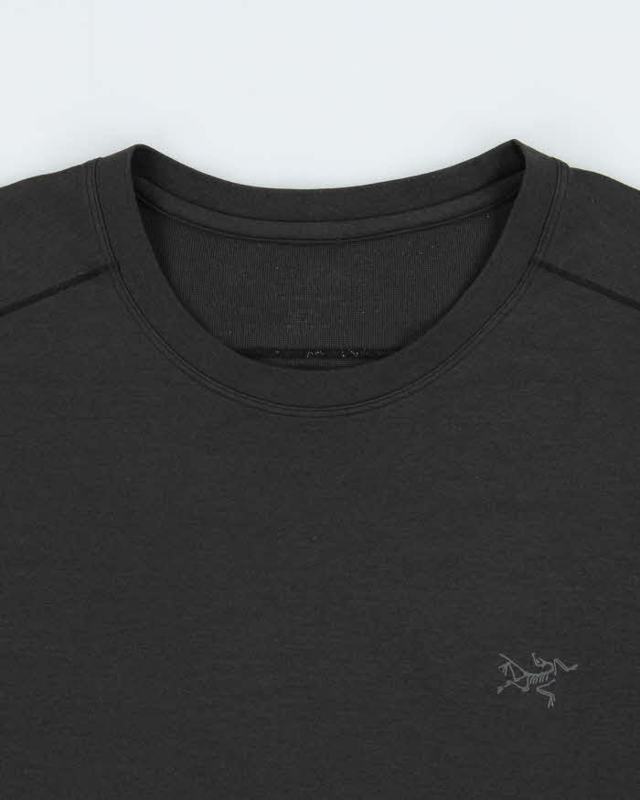 2020 Arc'teryx Motus AR Marl Grey Long Sleeve Technical T-Shirt - XL