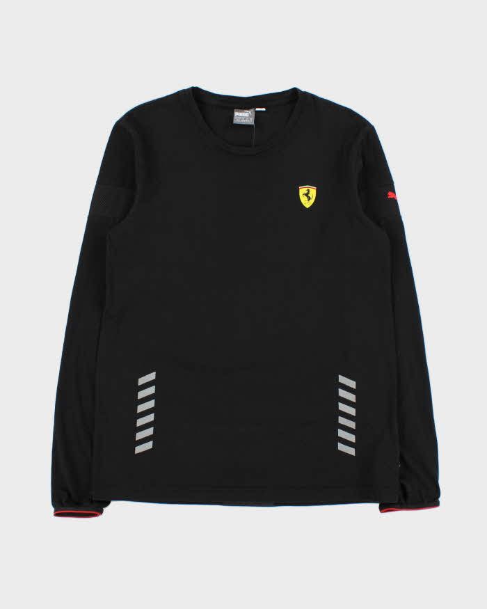 Vintage Puma x Ferrari Scuderia Racing Long Sleeve Crewneck T-Shirt - M