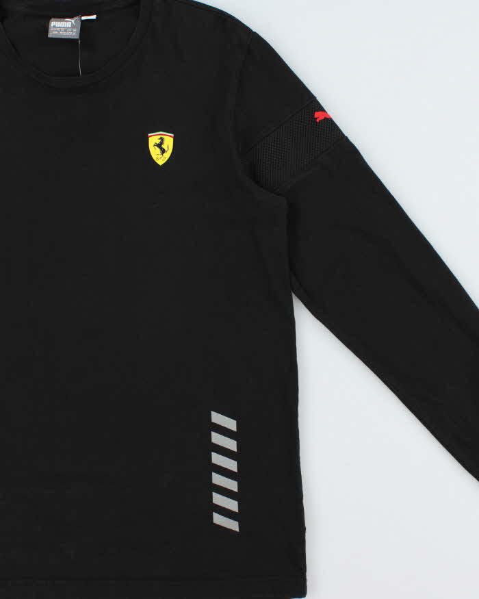 Vintage Puma x Ferrari Scuderia Racing Long Sleeve Crewneck T-Shirt - M