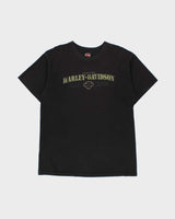 Vintage 2007 Y2K Harley Davidson Trev Deeley Vancouver Heavyweight Made In USA Crewneck T-Shirt - XL