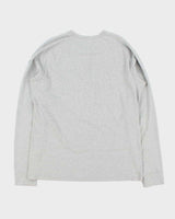 2021 Arc'teryx Sirrus Marl Grey Long Sleeve Henley T-Shirt - M