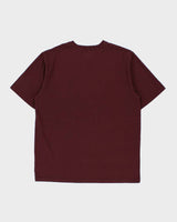 Vintage Carhartt Maroon Heavyweight Loose Fit Crewneck Pocket T-Shirt - L