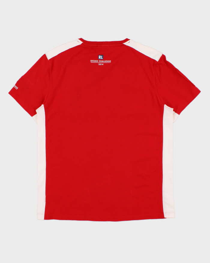 Polo Ralph Lauren GB 2014 Ocean Challenge Big Pony Custom Fit Single Stitch Crewneck T-Shirt - L