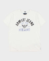 Vintage Armani Jeans Classic Distressed Milano Regular Fit Crewneck T-Shirt - XL