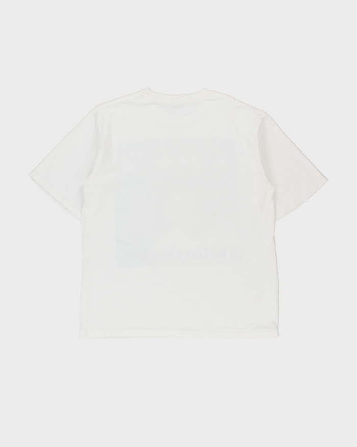 Vintage 1990s The Terry Cross Run Heavyweight Single Stitch Made In Canada Crewneck T-Shirt - L