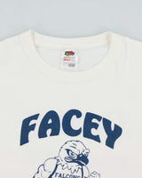 Vintage Y2K 00s Facey Flyer Falcons American Football Heavyweight Crewneck T-Shirt - L