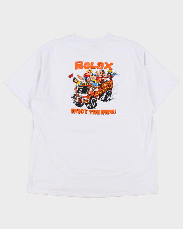 Vintage 1990s Outback Adventures Dominican Republic Heavyweight Crewneck T-Shirt - XL