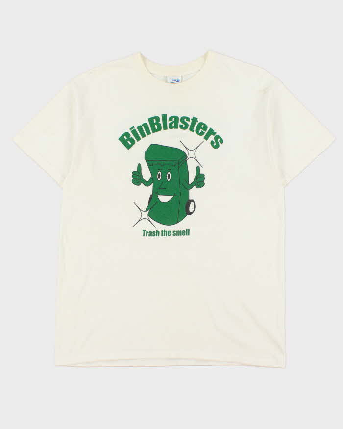 Vintage Y2K 00s BinBlasters Residential Heavyweight Gildan Ultra Crewneck T-Shirt - L