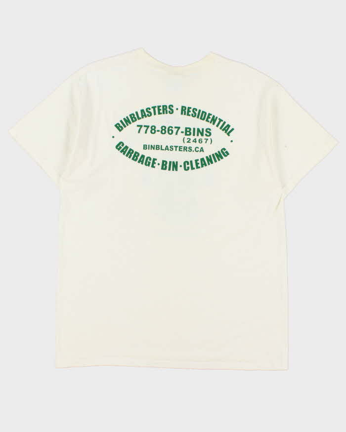 Vintage Y2K 00s BinBlasters Residential Heavyweight Gildan Ultra Crewneck T-Shirt - L
