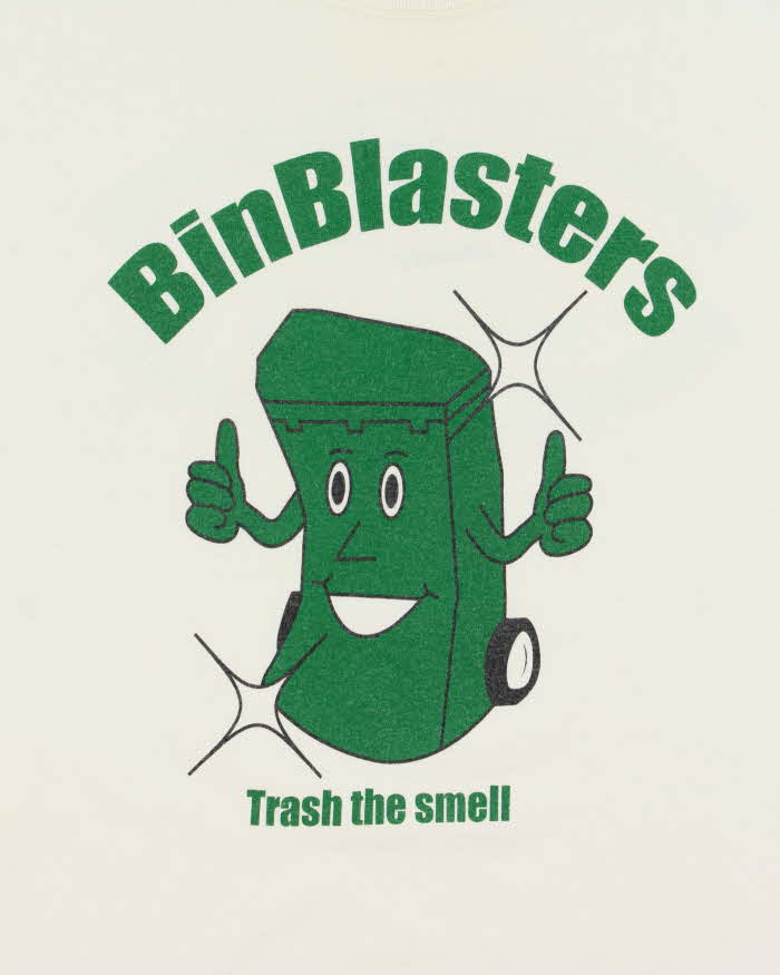 Vintage Y2K 00s BinBlasters Residential Heavyweight Gildan Ultra Crewneck T-Shirt - L