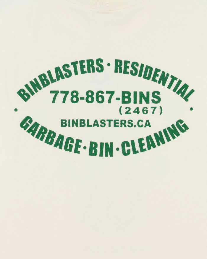 Vintage Y2K 00s BinBlasters Residential Heavyweight Gildan Ultra Crewneck T-Shirt - L