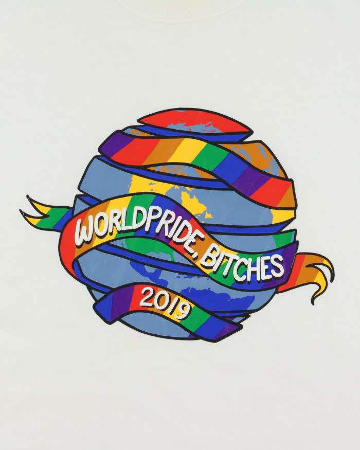 Dugbee By Whoopi 2019 World Pride Bitches Crewneck T-Shirt - L