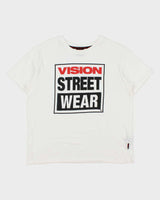 Vintage Y2K 00s Vision Street Wear Heavyweight Boxy Crewneck T-Shirt - M
