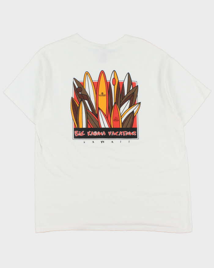 Vintage 1999 Big Kuhuna Hawaii Heavyweight Crewneck T-Shirt - XL