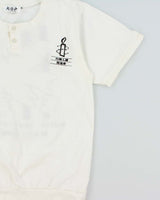 Vintage 1990s Taiwan Human Rights Crewneck Henley T-Shirt - M