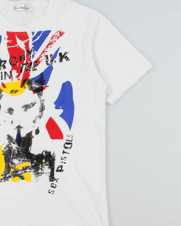 Vintage Y2K 00s Sex Pistols Anarchy In The UK Crewneck T-Shirt - L
