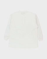 Vintage 1990s Essential Needs Heavyweight Long Sleeve Henley T-Shirt - XL