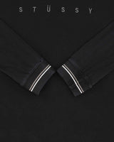 Vintage Stussy Embroidered Spell-Out Long Sleeve Crewneck T-Shirt - XL