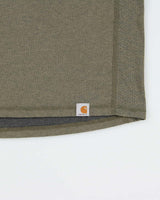 Vintage Carhartt Force Khaki Midweight Relaxed Fit Crewneck Logo T-Shirt - M