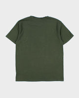 Vintage Y2K 00s Polo Ralph Lauren Khaki Classic Pony Single Stitch Crewneck T-Shirt - S