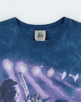Vintage 2006 Liquid Blue Jimi Hendrix Experience Purple Haze Heavyweight Tie-Dye Crewneck T-Shirt - L
