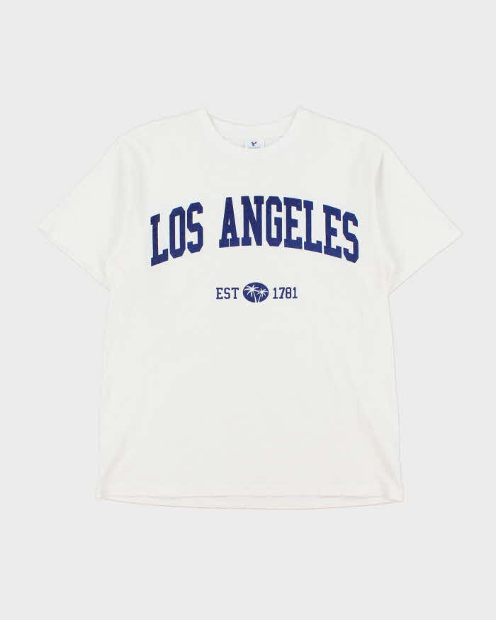 Vintage Y2K 00s Los Angeles 1781 Heavyweight Crewneck T-Shirt - M