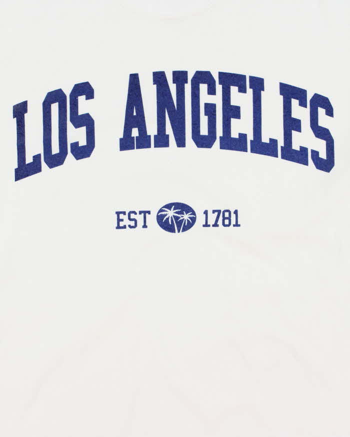 Vintage Y2K 00s Los Angeles 1781 Heavyweight Crewneck T-Shirt - M