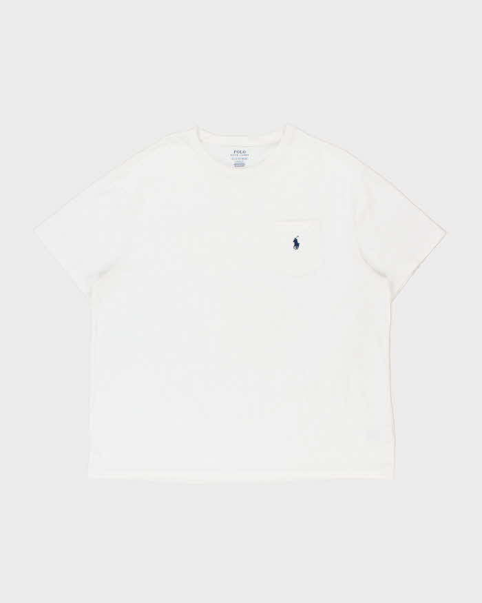 Vintage Polo Ralph Lauren Heavyweight Classic Pony Crewneck Pocket T-Shirt - XL