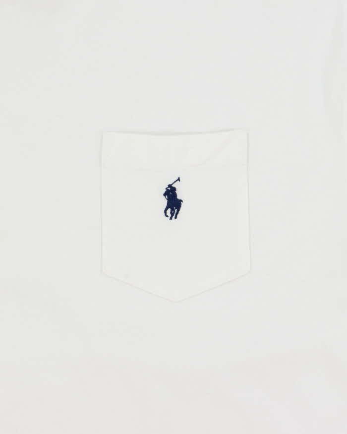 Vintage Polo Ralph Lauren Heavyweight Classic Pony Crewneck Pocket T-Shirt - XL