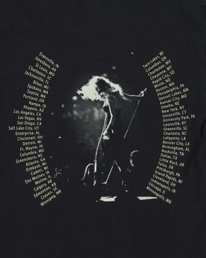 Vintage 2009 Taylor Swift Fearless Debut Tour Heavyweight Crewneck T-Shirt - M