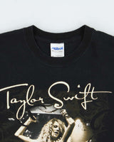 Vintage 2009 Taylor Swift Fearless Debut Tour Heavyweight Crewneck T-Shirt - M