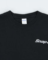 Vintage Y2K 00s Snap-On Junkyard Steel Heavyweight Crewneck T-Shirt - L