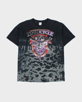 Vintage Y2K 00s Silverwood Theme Park Heavyweight Tie-Dye Crewneck T-Shirt - XL